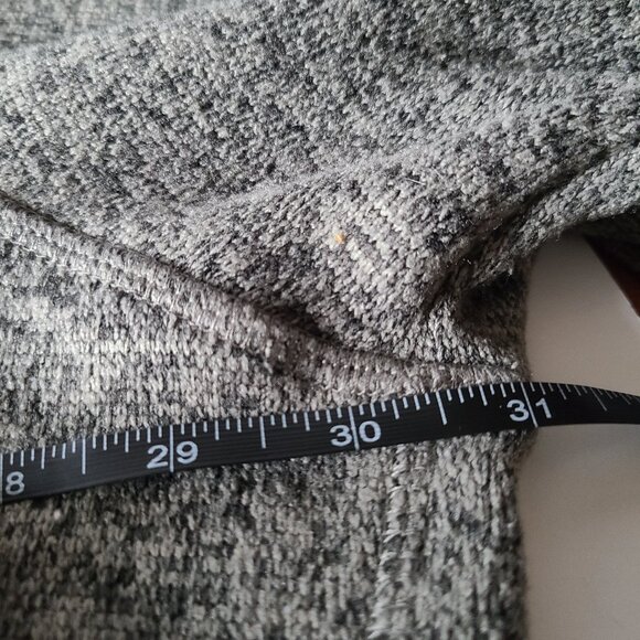 EDDIE BAUER MEN'S CONVECTOR SNAP MOCK SWEATER--BLACK HEATHER - SIZE T2XL - Picture 9 of 15